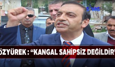 MHP’li Ahmet Özyürek Kangal’a sahip çıktı MHP’li Ahmet Özyürek Kangal’a sahip çıktı